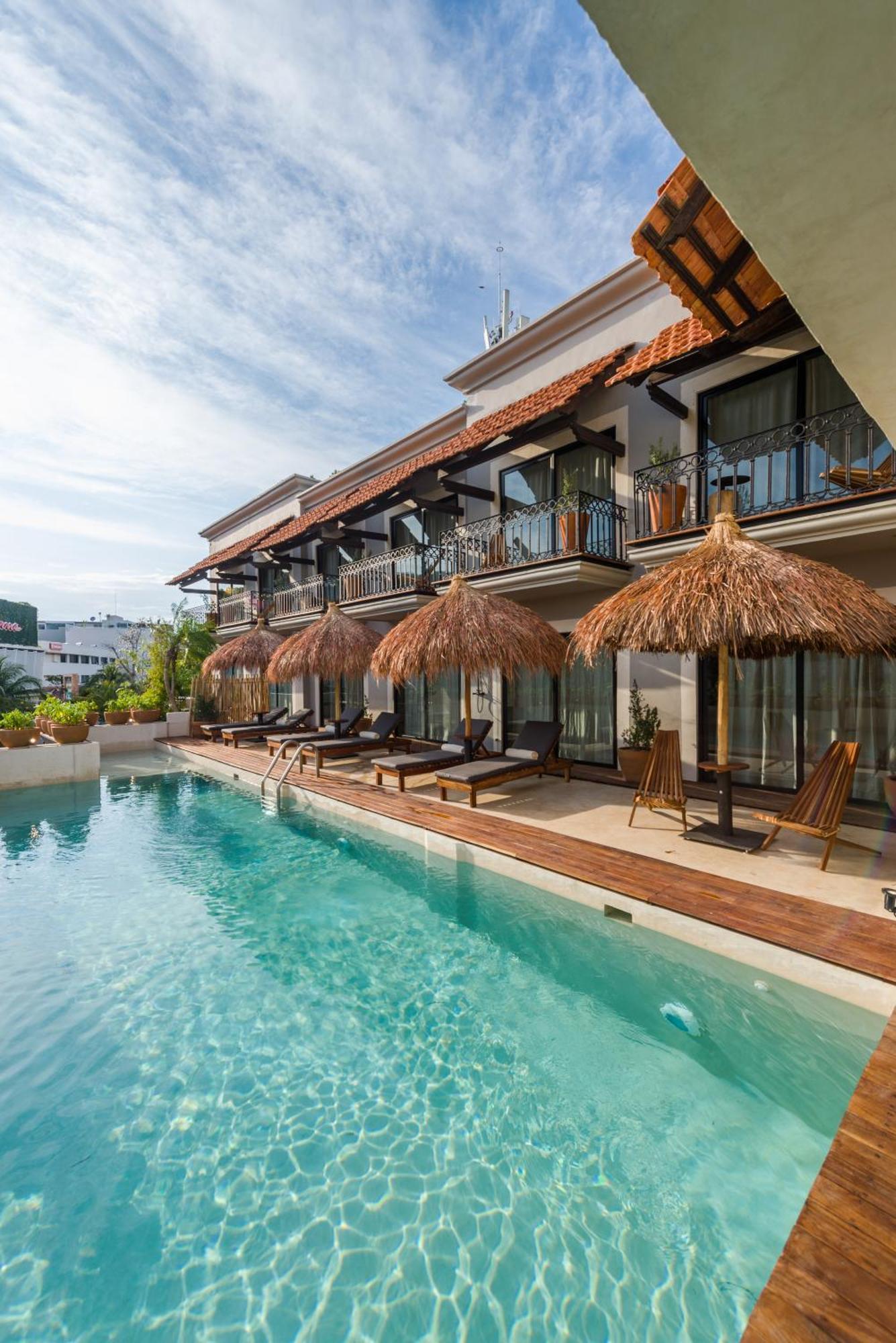 Caribbean Paradise Hotel & Spa - 5Th Avenue Playa del Carmen Kültér fotó